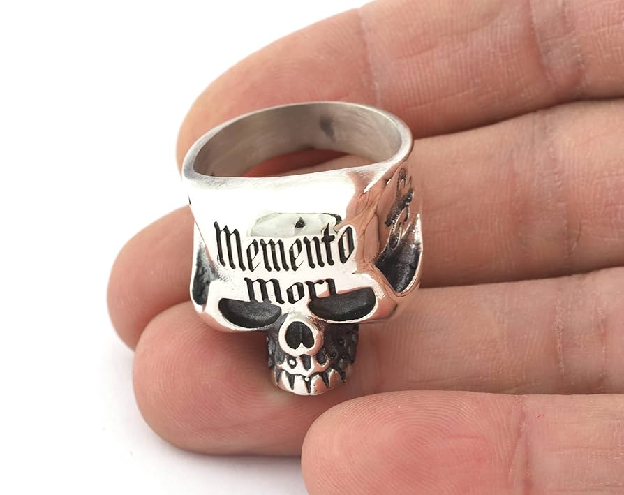 MEMENTOMORI リング 20号 Silver925×真鍮 希少 Amazon.com: MEMENTO MORI Ring : Handmade Products